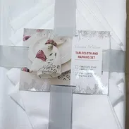 Manteles de lino con servilletas a juego🍭 - Img 54548219