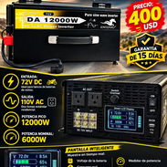 Inversor de corriente marca Unizuki 72v 12000w - Img 58299271
