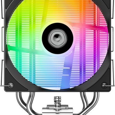 disipador  de aire modelo ID-COOLINGpara CPU SE-214-XT V2 ARGB, 4 tubos de calor, ventilador ARGB PWM 52815418 - 2/7