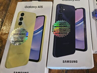 Samsung Galaxy A05, A15, A15 5G, A24, A54, A55 . TODO SELLADO EN CAJA. Variedad  en almacenamiento...53226526..Miguel.. - Img main-image