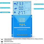 MPPT CONTROLADOR REGULADOR DE 120 AMPERE 12V,24V,36,48V - Img 54095758