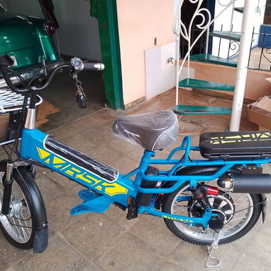 BICICLETAS ELÉCTRICA MURAZAQUI ⚙️CARACTERÍSTICAS⬇️ • 1000 WATS • 48 VOLT • 20 AMP - Batería de Litio • Autonomía - Img 121944436
