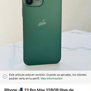 Iphone 13 pro max 128gb libre 100% - Img 56808124