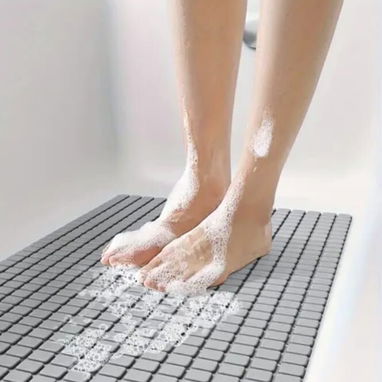 Juego de 1 cortina con alfombra antideslizante para baños. NUEVAS! - Img 123334129