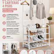 Organizador de zapatos y carteras de 4 pisos (EyH) - Img 53983091