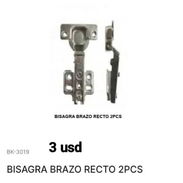 Bisagra brazo recto de 2 pcs - Img 57976872