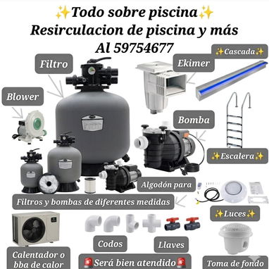 Todo en accesorios para piscinas - Img 123071207