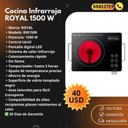 Cocina Infrarroja 1500W ROYAL RIR1500 - Img 55633812