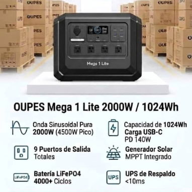 Estaciones de energía Oupes de distintos modelos y precios - 2/2