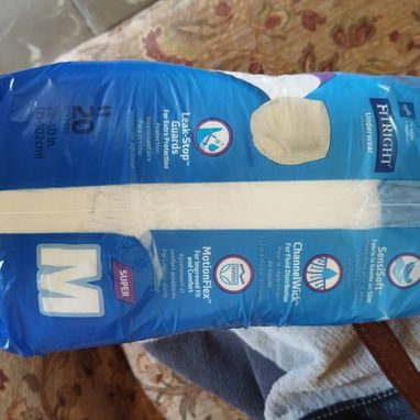 Pañales para adulto tipo ropa interior FitRight talla M(media) – 20 unidades - 3/3