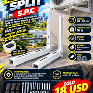 ❄️ SOPORTE ❄️ PARED PARA COMPRESOR DE SPLIT S.P.C.  TENEMOS MENSAJERÍA, DAMOS FACTURA Y GARANTÍA. 📲 54833699 - Img 57809754