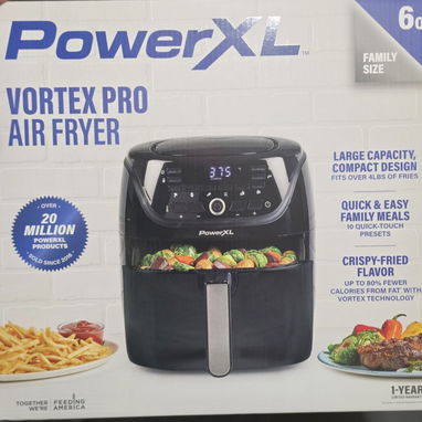 Freidora de Aire Digital PowerXL 6L(QT) y 10 modos - Img 126106647