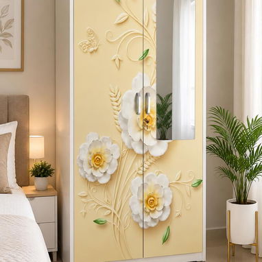 Closet metálico con espejo - Con detalles 🌺 - 2/2