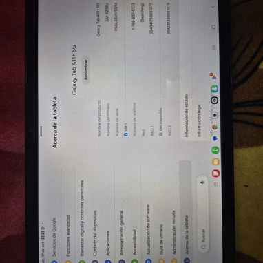 📱 TABLET Galaxy Tab A11+ 5G  — $180 USD 📱 - 3/6