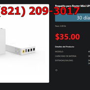 Respaldo de Batería para Router KP3 con Salida USB Integrada VPT-0229 - Img 54456819