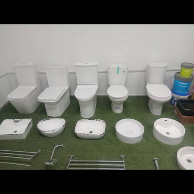 Hermosas tasas de baño y lavamanos.. - 2/4