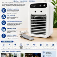 ✅️ MINI AIR COOLER (VENTILADOR Y HUMIFICADOR) - Img 56726717