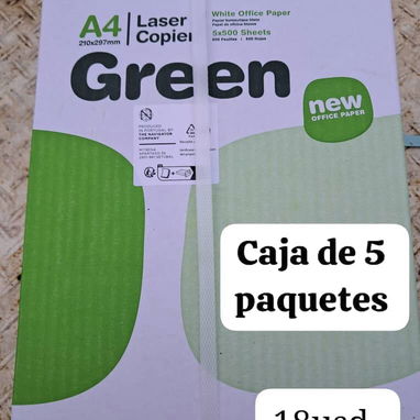Cajas de hojas blancas y gas refigerante - 3/4