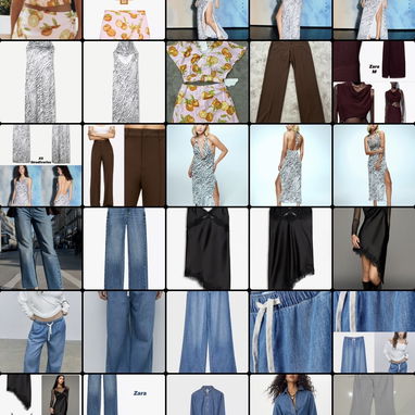 Venta al por mayor de prendas Zara y H&M - 4/5