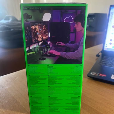 Hoco L25 Bright - Micrófono USB de escritorio con monitorización y silencio con un clic* - 3/9