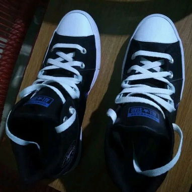Ctas Flux Ultra Mid Negro‑Azul  CONVERSE 👟. - 3/5