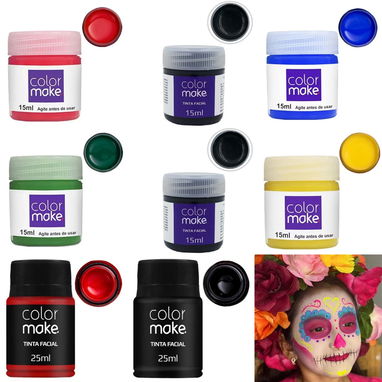 ✅Todo para maquillaje de halloween artistico fantasia y caracterizacion✅ - 4/10