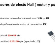 R02 Vendo sensores de Motor 3144 y 41F y de Puño 49E, universales - Img 55046957
