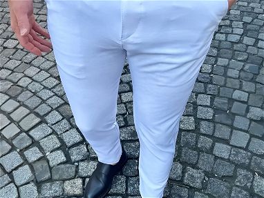 Pantalón Blanco,Choes Jeans Cenizo de Mujer. Pantalon Boysfriend 52465450 - Img 51068889