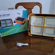 Lámparas de luz LED Portátil Recargable con panel solar incorporado/ Ferret. SMP - Img 57962817