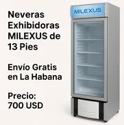Neveras Exhibidoras MILEXUS de 13 pies Cúbicos. - Img 50471657