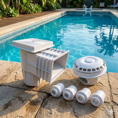 ❗️BOMBA Y FILTRO DE PISCINA ❗️SKIMMER❗️TOMA DE FONDO❗️INYECTORES - Img 115593393