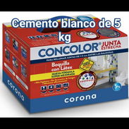 Cemento blanco de 5 kg maxima calidad - Img 53504594