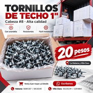 🔩🔥 TORNILLOS DE TECHO 1” – CABEZA 8 DE ALTA CALIDAD 🔥🔩 - Img 57879207