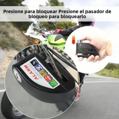 Candado de moto, bicimoto, triciclo. Capa, casco, soporte de teléfono, bomba de aire - Img 118824712