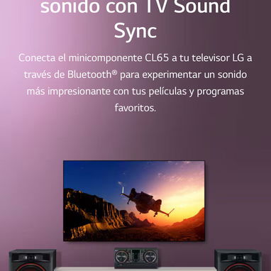Equipo Profesional de Música LG XBOOM CL65. Nuevo en caja - Img 107820620