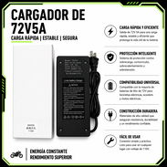 ⚡🔋 CARGADOR RÁPIDO 72V5A 🔋⚡ -Por cantidad - Img 55348610