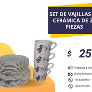 Set de vajilla de cerámica de 20 piezas - Img 55519290