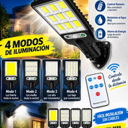 Lamaparas Solares Exterior Recargables de 120 w Nuevas en su Caja con su Garantía ⚡️ - Img 57505916