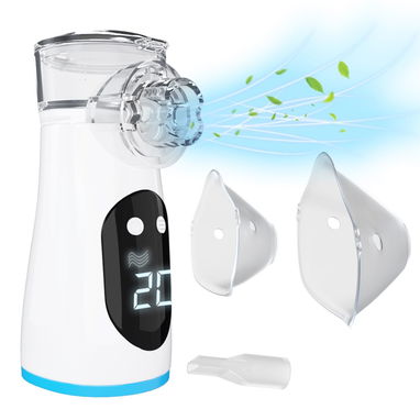 Nebulizador portátil inalámbrico para toda la familia.  50 USD - 5/9