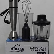 Batidor de mano 4 en 1, 40 usd,merenguera,moledor de especies, batidora para frutas y verduras - Img 56364523