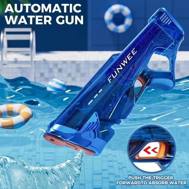 Pistola de Agua Eléctrica de autocarga con Disparo Rápido 55 usd - 4/7