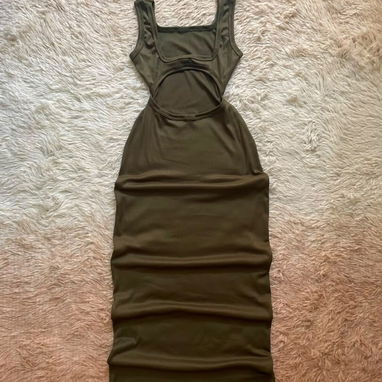 Vestidos largos camiseta con hueco ( por unidad y cantidad) - 4/5