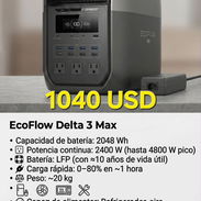 Estación ecoflow Delta 3 max* 2048 wh - Img 58269663