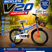Bicicleta de niño color azul medida 20 - Img 56916072