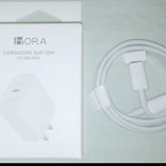 CARGADOR TIPO C CARGA RÁPIDA 20W (MARCA 1HORA) Y CABLE IPHONE ENTRADA C CARGA RÁPIDA Y TRANSFIEREN DATOS MIDEN 1 METRO - Img 53373359