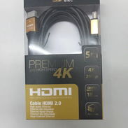 Hdmi 5m 2.0 punta dorada 4k - Img 57501969