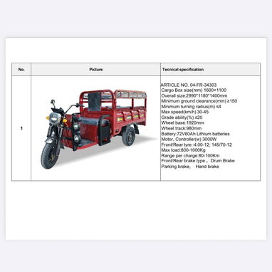 Venta de Tri-Ciclos por encargo - Img 121205092