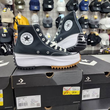 Converse Run Star Hike originales, clásico Chuck Taylor con plataforma, tallas 36 al 43, look urbano. - Img 123828921