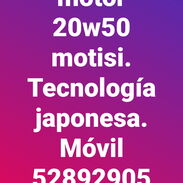 Aceite motor MOTISI 20w50 - Img 45635998