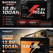 Batería ideal para Inversores 12.8v 100ah, Electroshop 💯 - Img 57245831